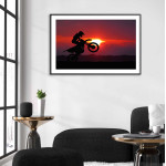 Extreme sports poster - Motocross