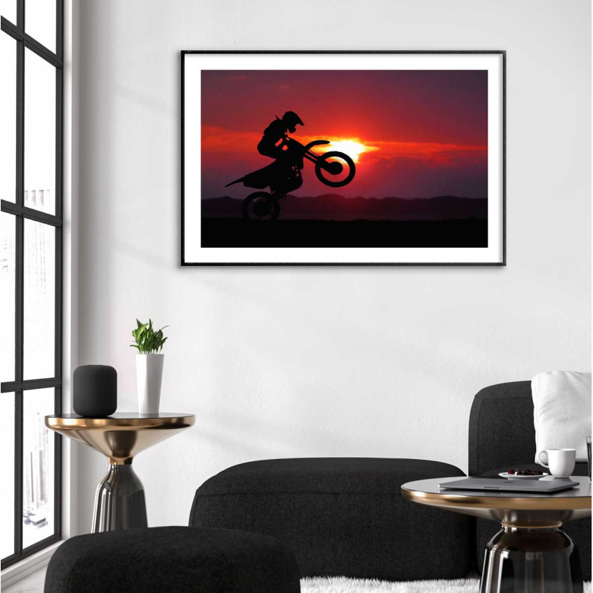 Extreme sports poster - Motocross