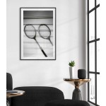 Badminton rackets - Retro sport poster