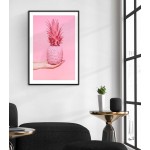 Rosa ananas - Trendig & modern poster