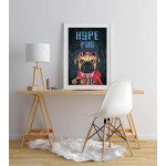 Cute pug dog cool poster
