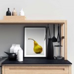 Pear - Simple kitchen poster