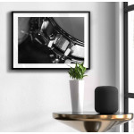 Virveltrumma - Abstrakt musik poster