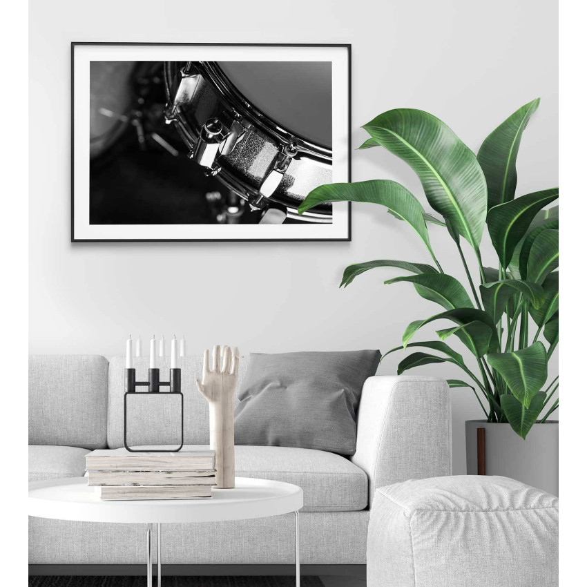 Virveltrumma - Abstrakt musik poster