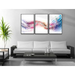 Abstract colorful music 50x70cm x 3 posters