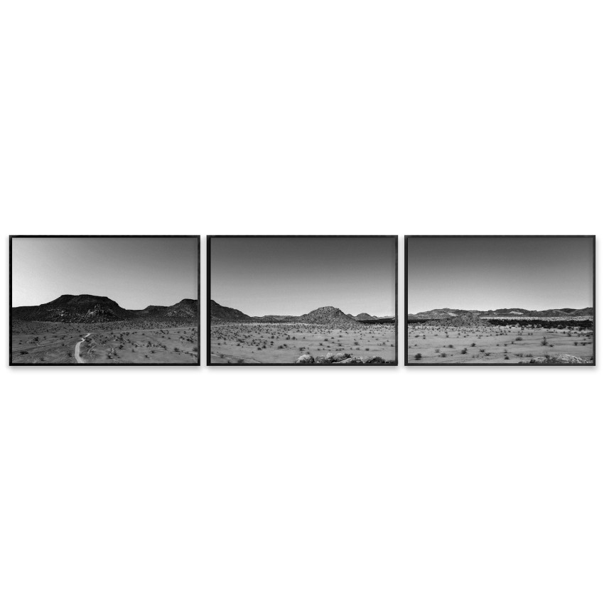 African Desert - Picture in Three Pieces