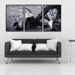 Animal Skeleton - Poster in Three Pieces