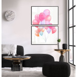 Balloons - Poster in Two Pieces