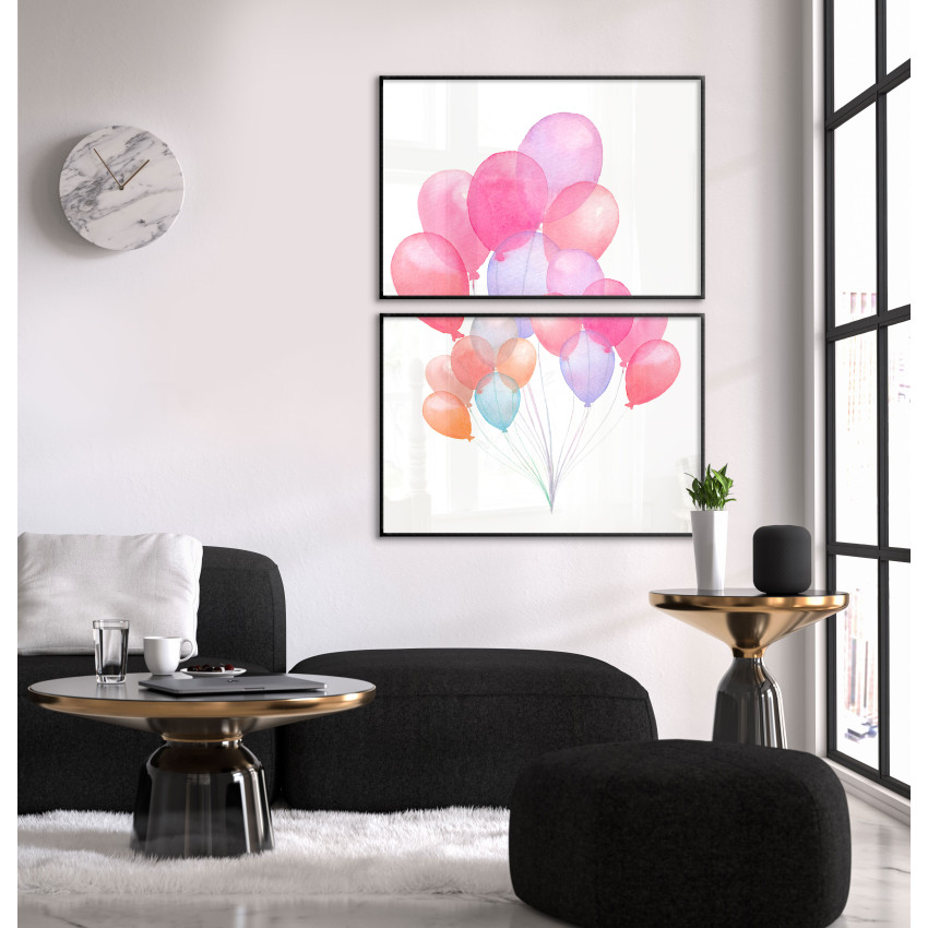 Balloons - Poster in Two Pieces