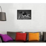 Beautiful Flowers - Black and White Poster