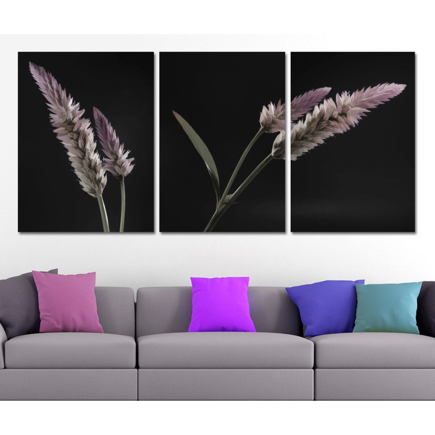 Beautiful Flowers - Poster in Three Pieces