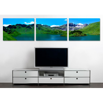Beautiful Nature Panorama - Big Poster in Three Pieces