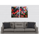 Beautiful Pink Tulips - Big Poster in Two Pieces