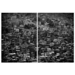 Big City Small Houses - Two Piece Poster