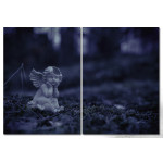 Broken little Angel in the Woods - 2-piece Poster