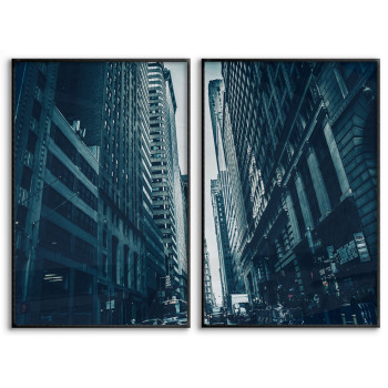 City in the USA - Two Piece Poster