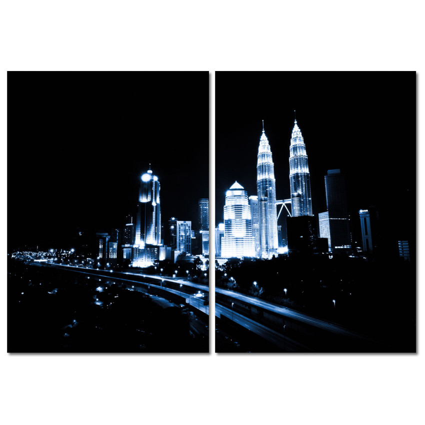 City Lights - Poster in Two Pieces