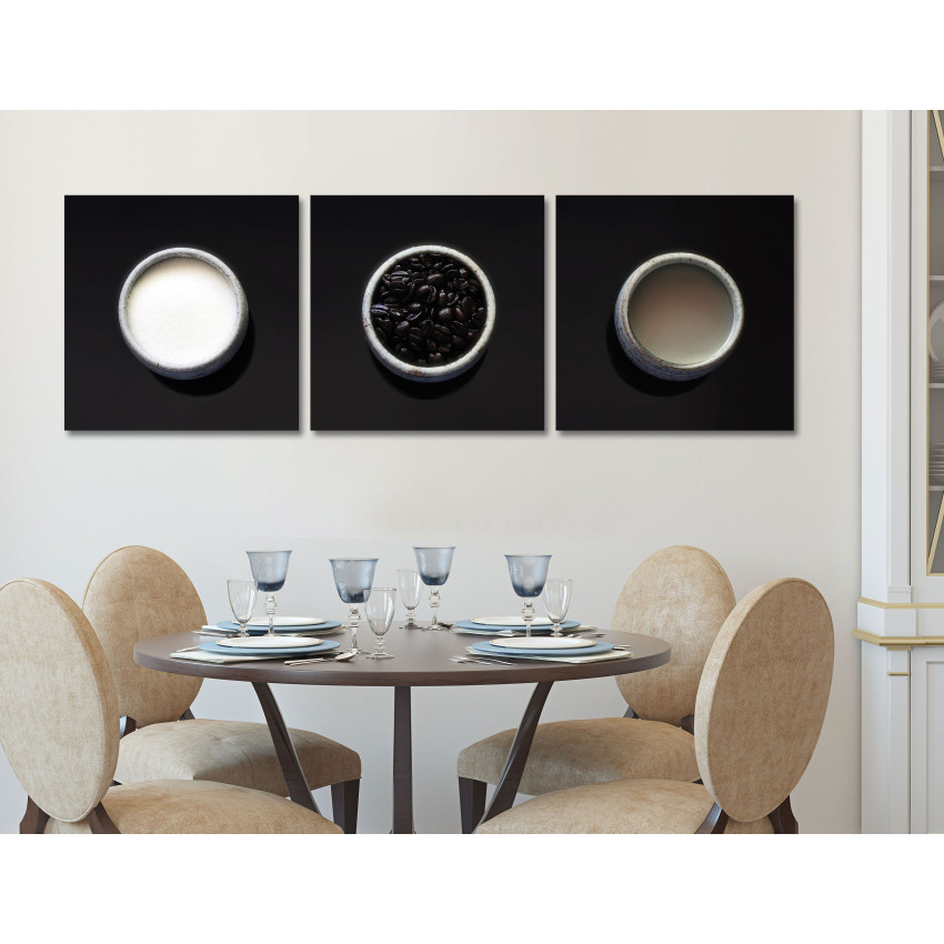 Coffee - Poster in Three Pieces