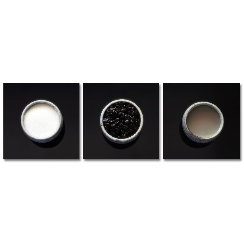 Coffee - Poster in Three Pieces