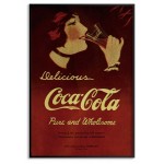 Coke - Retro Poster Coke - Retro Poster