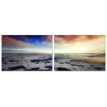 Kallt Havsmotiv - Postertavla i Två delar Kallt Havsmotiv - Postertavla i Två delar