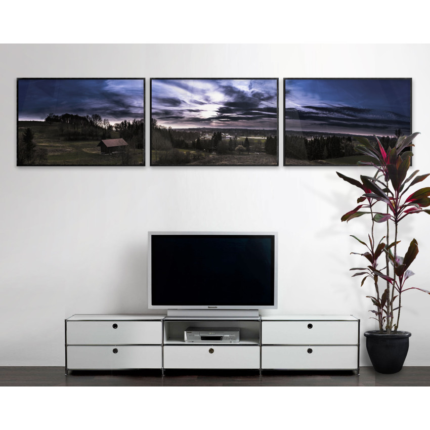 Colorful Landscape Panorama - Three Piece Poster