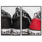 Converse shoes 50x70cm x 2 posters