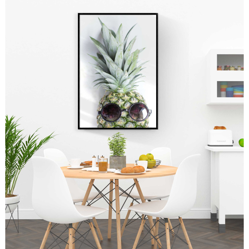 Cool pineapple 50x70cm Simple poster