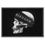 Cool Skull with Bandana - Big Poster