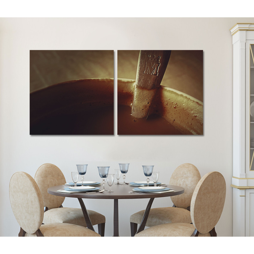 Cup of Coffee - Poster in Two Pieces