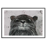 Cute otter - 50x70cm Kids room poster