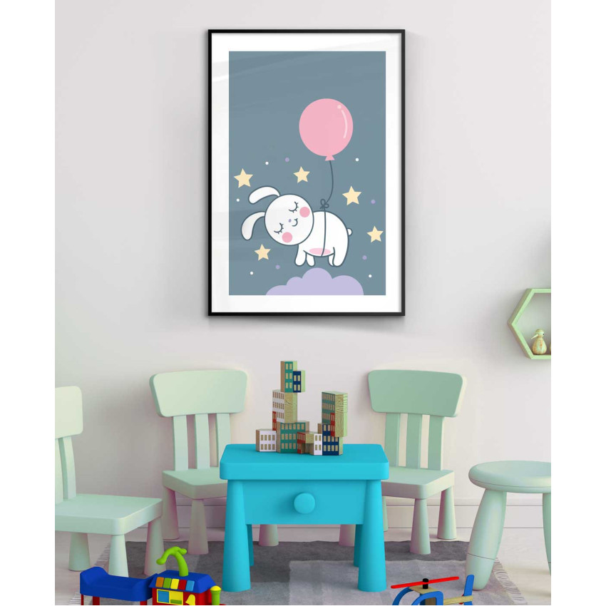 Cute rabbit - Kids poster