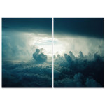Dark Clouds - Two Piece Poster