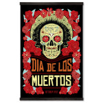 Dia De Suger Skull and Flowers - Big Poster