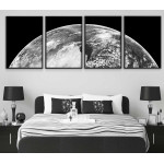 Earth from space 50x70cm x 4 Panorama Posters