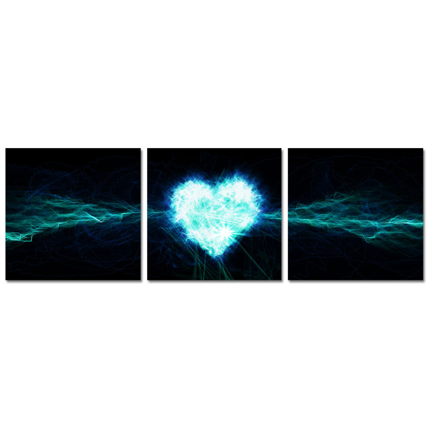 Electric Heart - Poster in Three Pieces