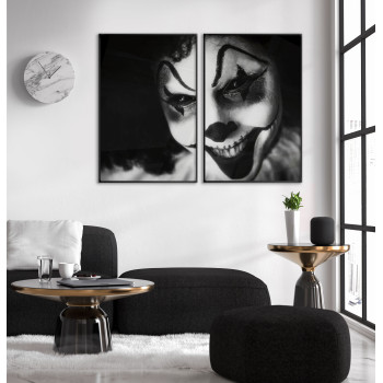 Evil Happy Clown - Poster in Two Pieces