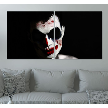 Evil Joker - Poster in Two Pieces