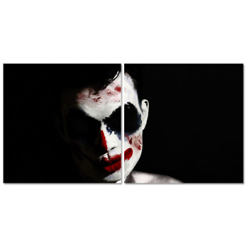 Evil Joker - Poster in Two Pieces