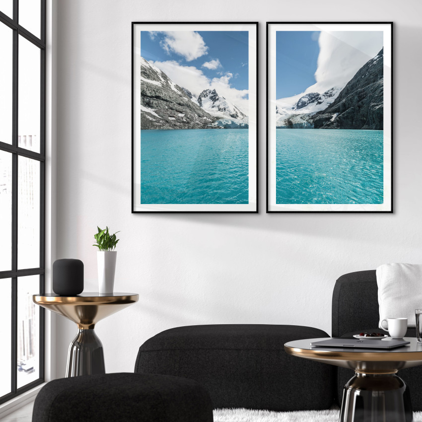Exotiskt naturmotiv 61x91cm x 2 posters