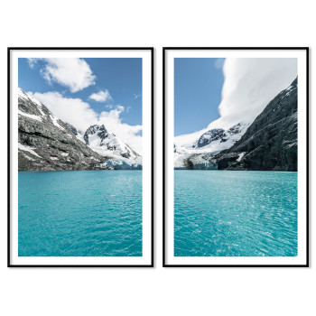 Exotiskt naturmotiv 61x91cm x 2 posters