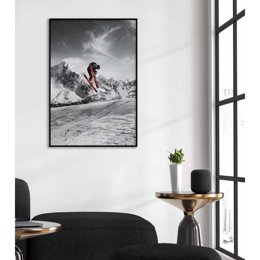 Extreme skis - Sports poster