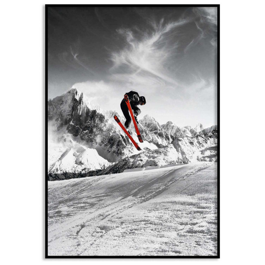 Extreme skis - Sports poster