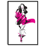 Fashion Modell Catwalk - Poster