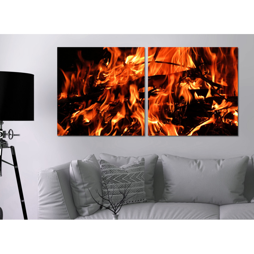 Fire - Poster in Two Pieces
