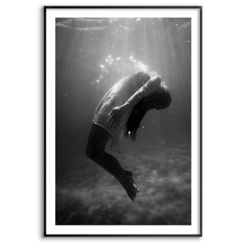 Girl Under Water 50x70cm poster