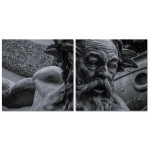 Greek Mythology Statue - Poster in Two Pieces