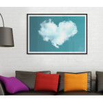 Heart in the Sky - Simple Poster