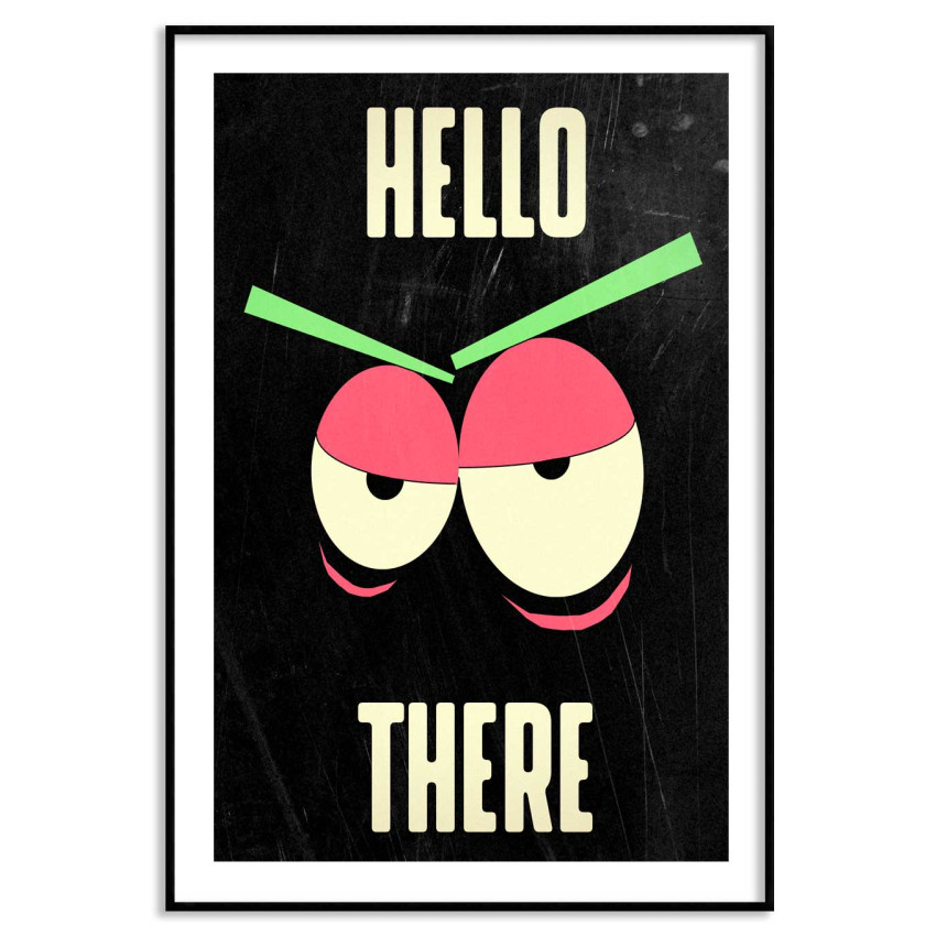 Hello There - Retro Poster