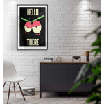 Hello There - Retro Poster